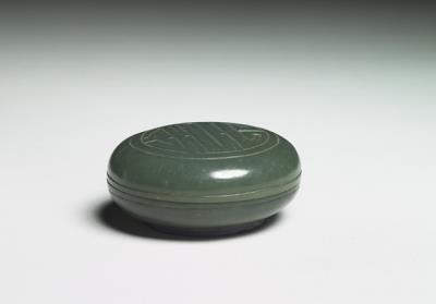 图片[2]-Jade round box, Qing dynasty (1644-1911)-China Archive